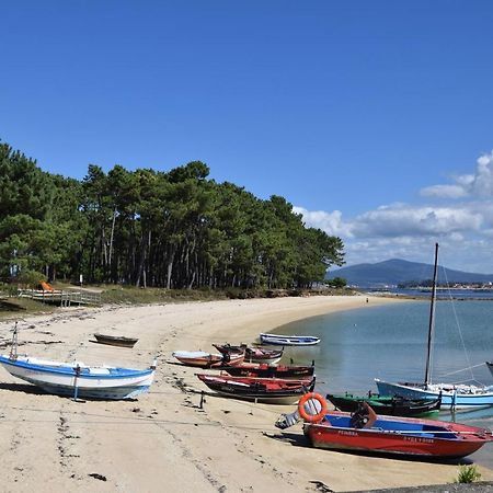 Maravilloso Apartamento De Playa En La Paradisiaca Illa De Arousa Esterno foto